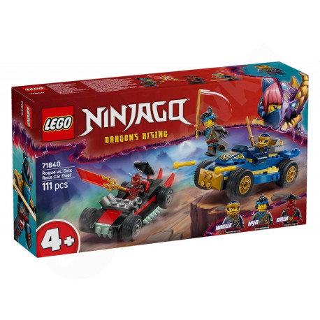 LEGO® Ninjago® 71840 Rogue vs. Drix a souboj se závodními auty