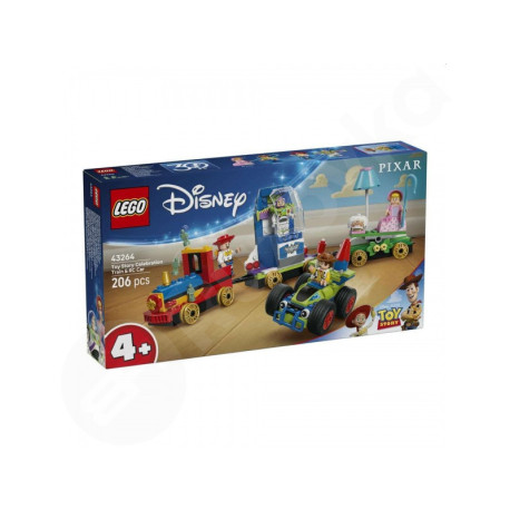 LEGO® Disney™ 43264 Slavnostní vláček a Autíčko z Příběhu hraček