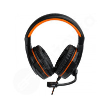 BML GameGod Bruiser herné káblové slúchadlá čierna