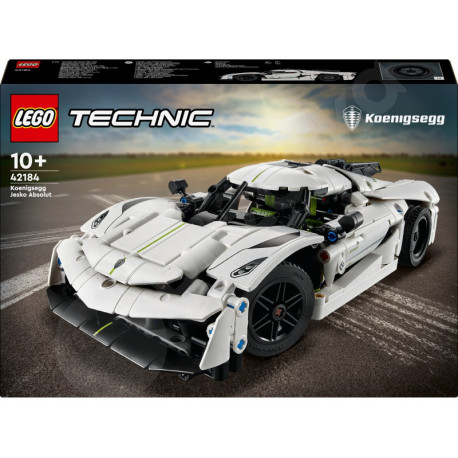 LEGO® Technic 42184 Bílé hyperauto Koenigsegg Jesko Absolut
