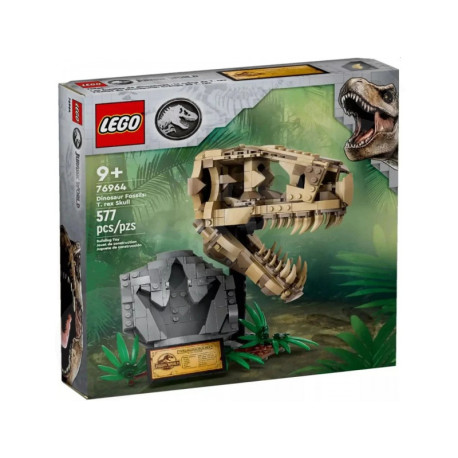 LEGO® Jurský svet™ 76964 Fosílie dinosaurov: Lebka T-rexa