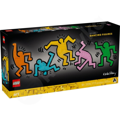 LEGO® Art 31216 Keith Haring – Tančící postavy