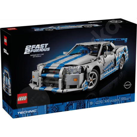 LEGO® Technic 42210 2 Fast 2 Furious Auto Nissan Skyline GT-R (R34)