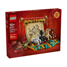 LEGO® 80119 Zvitok s obrázkom cválajúcich koní