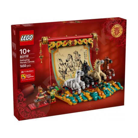 LEGO® 80119 Zvitok s obrázkom cválajúcich koní