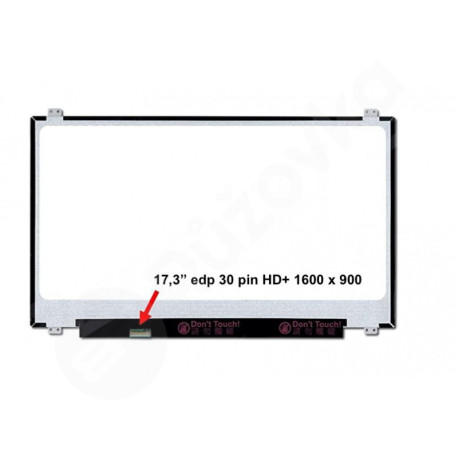 17.3" LCD LED (slim) display 1600x900 30-pin LD eDP