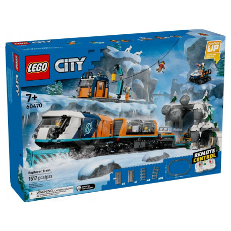 LEGO® City 60470 Arktickí prieskumníci Polárny expres