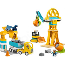 LEGO® DUPLO® 10476 Staveniště a vozidla 3 v 1