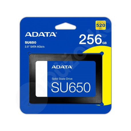 ADATA SSD SU650 2.5" SSD 256GB