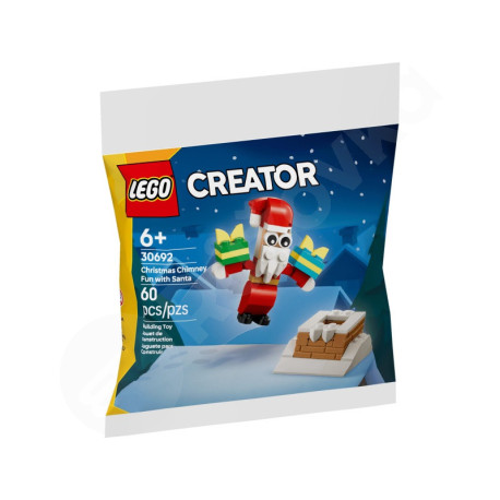 LEGO® Creator 30692 Komín a vánoční zábava se Santou