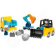 LEGO® DUPLO® 10475 3-v-1 stavebné vozidlá