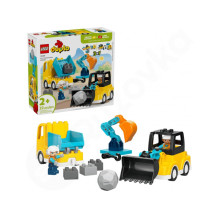 LEGO® DUPLO® 10475 Vozidla na stavbě 3v1