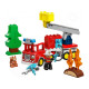 LEGO® DUPLO® 10473 hasičské auto s hadicou a hasičským vozidlom