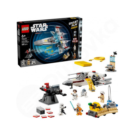 LEGO® Star Wars™ 75423 SMART Play™: Luke a jeho stíhačka Red Five X-Wing