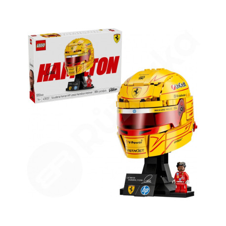 LEGO® Editions 43022 Helma Lewis Hamilton ze Scuderia Ferrari HP
