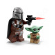 LEGO® Star Wars™ 75436 Mandalorian a Grogu a Speeder Bike