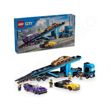 LEGO® City 60408 Športový automobil na prepravu