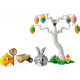 LEGO® 40808 Velikonoční zajíček, kuřátko a sběr vajíček