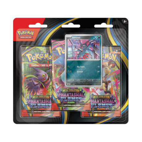 Pokémon TCG: Phantasmal Flames - Blister 3x booster