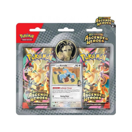 Pokémon TCG: Ascended Heroes - Blister 2x booster (Larry Komala)