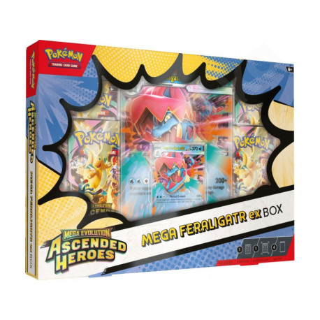 Pokémon TCG: Ascended Heroes - bývalý Box (Mega Feraligatr)