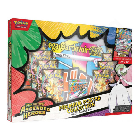Pokémon TCG: Ascended Heroes - Prémiová kolekcia plagátov (Mega Gardevoir)