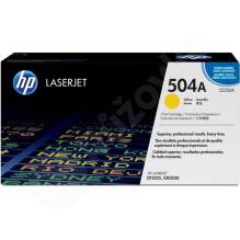 HP 504A CE252A originální toner žlutý
