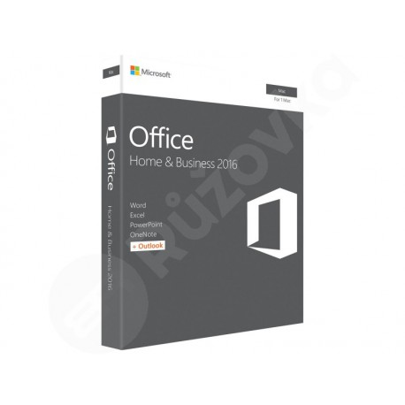 Microsoft Office 2016 Home & Business (pro podnikatele) MAC