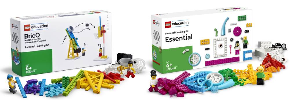  LEGO® Education 2000481 studentská sada Essential a 2000471 BricQ Motion Essential (Personal Learning Kit)