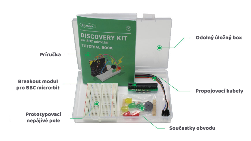 Kitronik Discovery Kit pro BBC micro: bit 