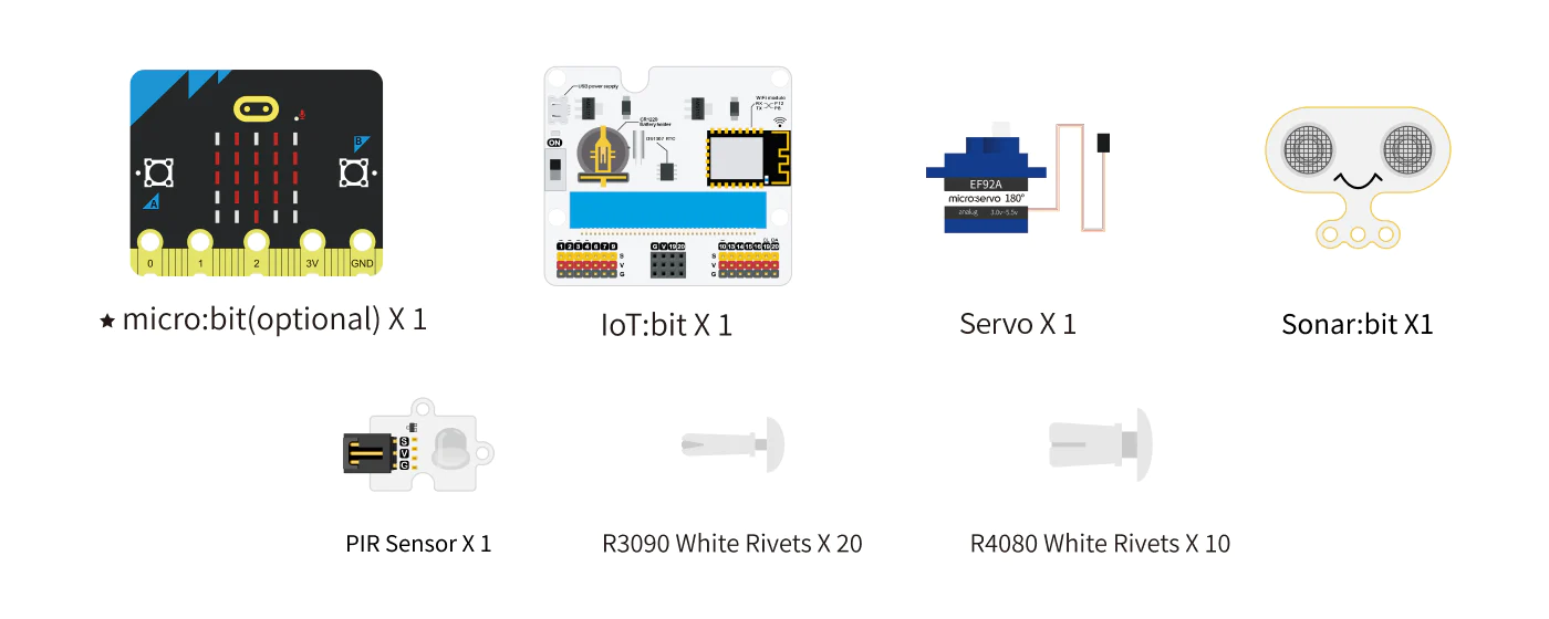 Třídní kit pro micro:bit: Krmítko pro zvířátka